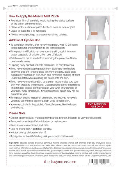 Muscle Melt Pain Patches