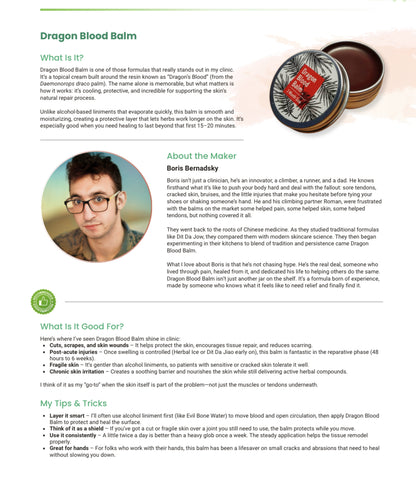 Dragon Blood Balm 0.5oz