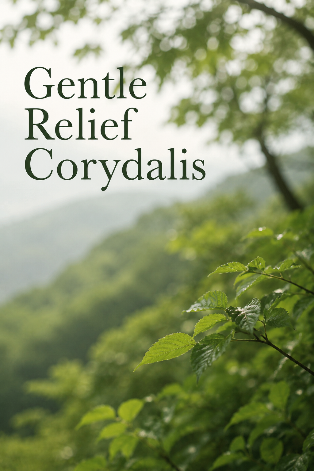 Gentle Pain Relief with Corydalis