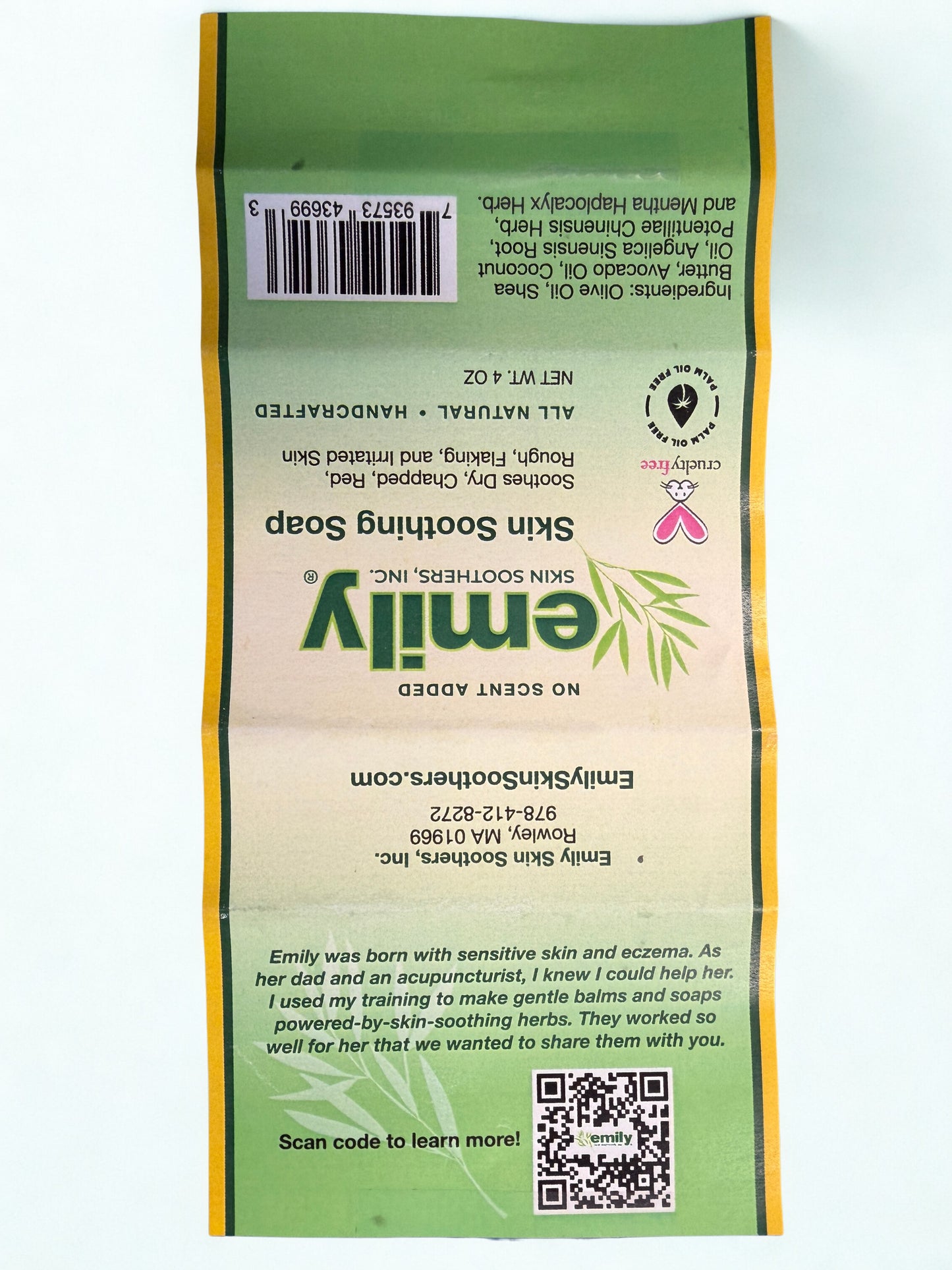 Skin Soothing Mild Bar Soap